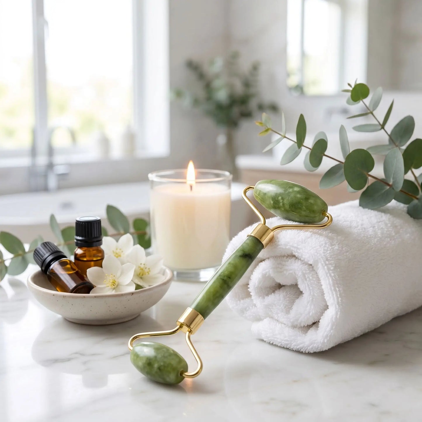 Gua_sha_visage_jade naturel_Lisse