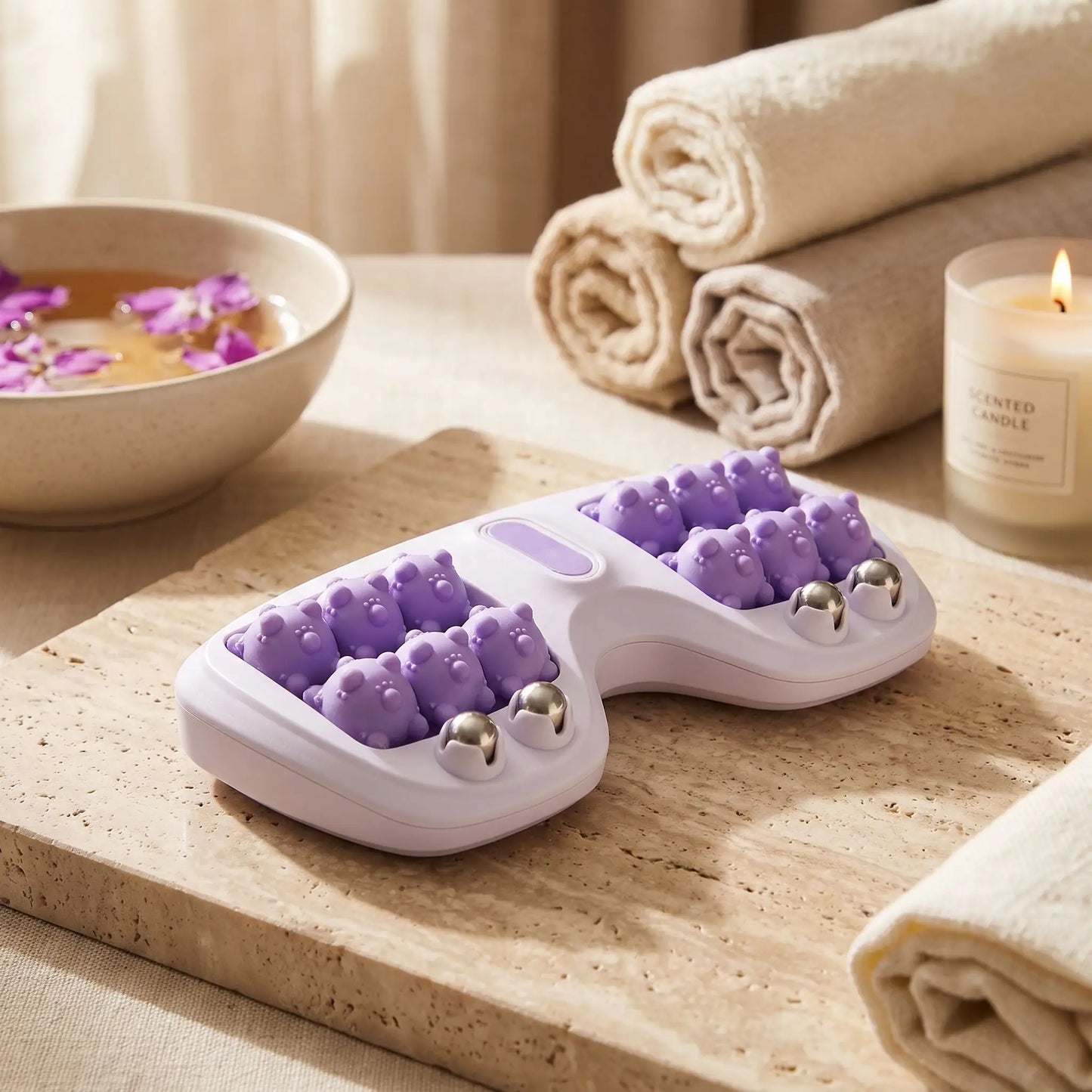 Rouleau-de-_massage-Relax-pieds-violet