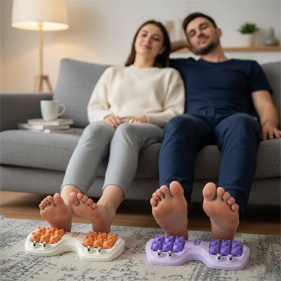 Rouleau-de-massage-Relax-pieds-détente-télé