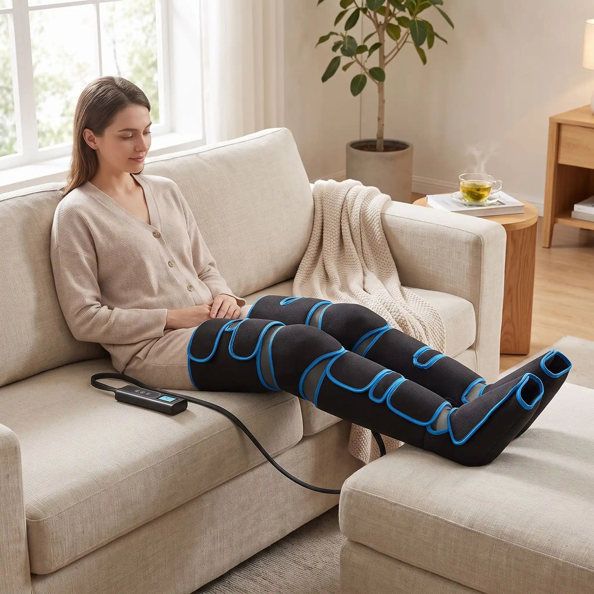 appareil-massage-des-pieds-PediTherm-allonge-au-repos