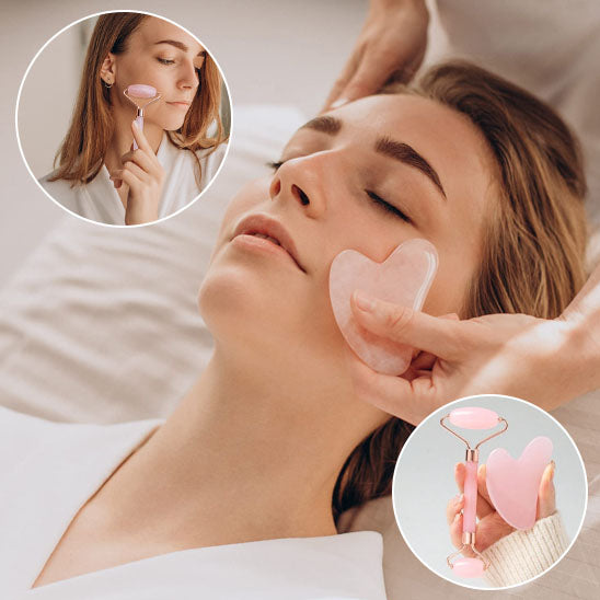 Gua sha visage | Rouleau Grattage